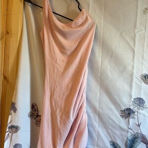 BP One Shoulder Blush Dress